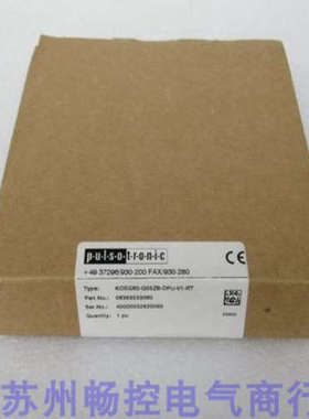 全新波尔索pulsotronic传感器 KOEG80-Q55ZB-DPU-V1-RT 现货