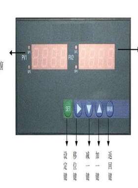 双回路数显仪（温湿度用） 型号:ZY39-WXJT-2  库号：M306544