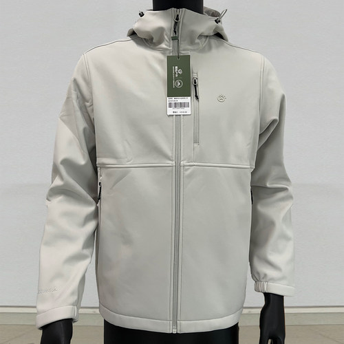 探拓户外秋冬季防风加绒保暖软壳衣男士款运动休闲登山徒步外套