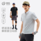 透气运动休闲衣T恤抗菌POLO衫 探拓户外夏季 款 速干衣男士 翻领短袖