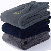 防风抗寒休闲摇粒绒长裤 户外冬季 款 男士 子 加绒加厚运动保暖抓绒裤