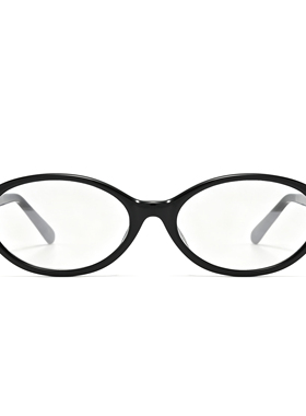 【张琪JIEJI专属】书呆子椭圆形方圆脸高级感防蓝光素颜眼镜框