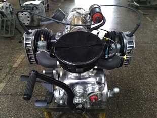 长江750发动机 永磁 新式 化油器13400 24马力抛光带倒档