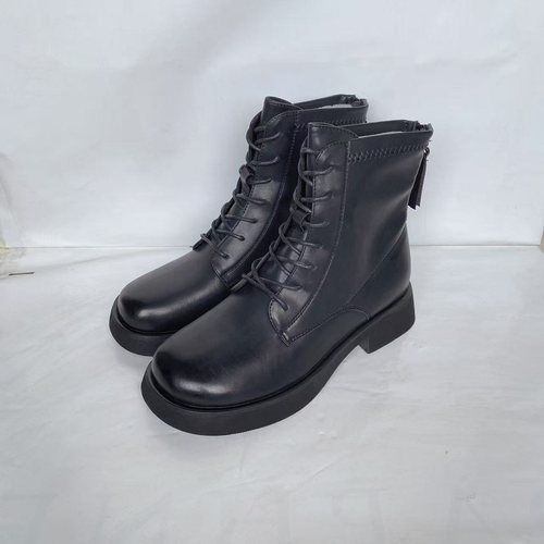 厚底马丁靴女秋冬新款复古英伦风