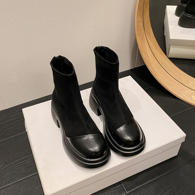 小码女女靴313233厚底马丁靴