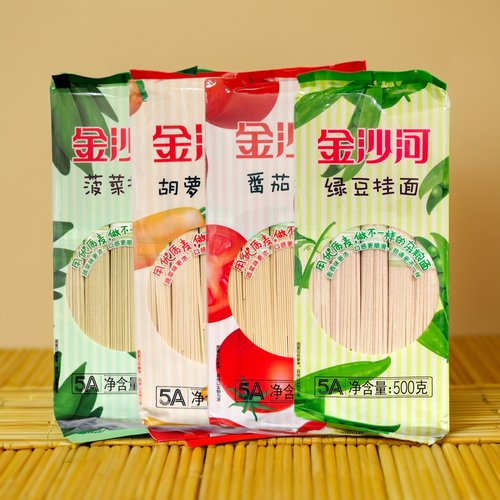 金沙河蔬菜面条果蔬挂面成人儿童