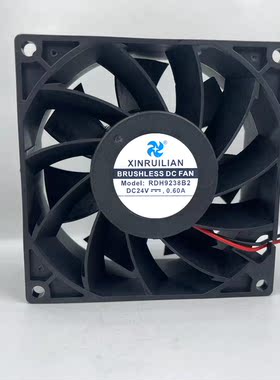 全新原装XFAN RDH9238B2 9238 9CM DC 24V 0.60A散热风扇9038