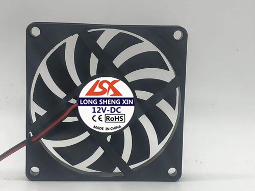 全新静音8010 显卡 USB 5V 12V 24V 8厘米/CM 电脑 机箱 散热风扇