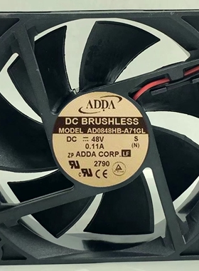 三菱电梯配件风扇 AD0848HB-A71GL 8025 48V 0.11A 控制柜变频器