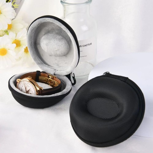 手表盒手表收纳盒尼龙抗震防尘防水EVA手表盒旅游便携收纳包旅行