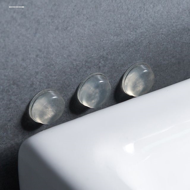 缓冲垫固定防滑加厚垫片硅胶防撞粒粘贴式马桶盖防撞垫门板小号