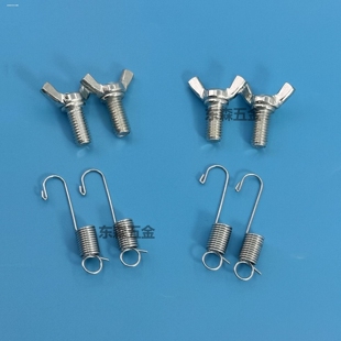 钩铁门架广告架门型展架注水门型架拉簧不锈钢弹簧螺丝配件易拉宝