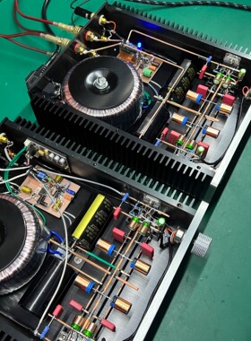 发烧经典之声TDA7293搭棚功放100w甲乙类功放