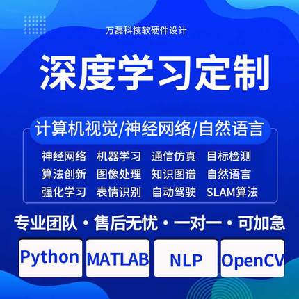 python图像识别c++接单深度学习代做matlab程序代编程c#算法指导