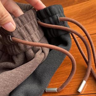 1W+顶奢~王炸神裤！松软羊毛~保暖不起球~直筒松紧腰休闲裤男秋冬