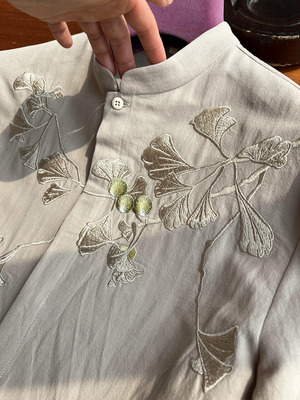 给身体一方净土！新中式~衬衫男