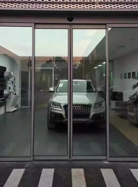 河南安装新款自动感应门厂家平移门人脸指纹门禁系统电动门平开门