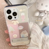 Rolincube原创苹果17Promax手机壳带支架iPhone17Pro可爱17新款 16Pro适用15Promax双层15Pro创意16Promax全包