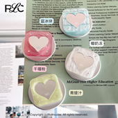 Rolincube原创方糖爱心镜面手机磁吸支架便携镜子伸缩气囊时尚 ins