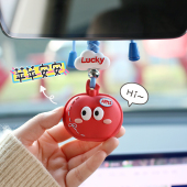 车载香薰车内装 饰挂件平安果扩香石卡通苹果车挂室内香氛新车礼物