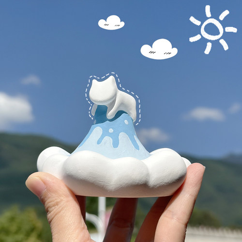 西贩原创设计手工制作扩香石摆件