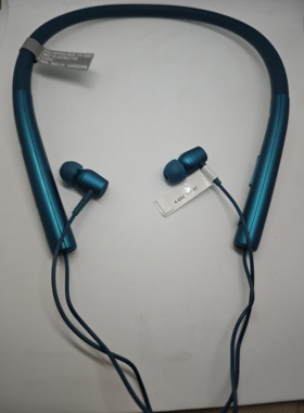 二手正品SONY索尼MCR-EX750BT运动高低音出色蓝牙挂脖耳机