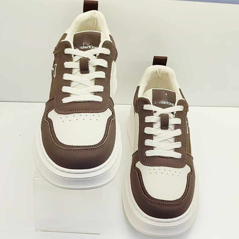 大牌同款系带板鞋男真皮百搭男鞋