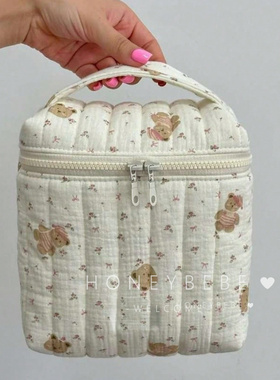 韩国ins妈咪包尿不湿收纳袋外出手提包多功能挂包便携水杯奶瓶袋