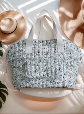 韩国ins大容量手提妈咪包手提袋旅行包短途轻便行李袋手提单肩包