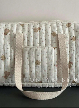 韩版ins妈咪待产包大容量短途旅行轻便行李包孕产妇住院手提包