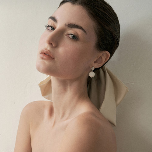 MONSECRET莲系列短款蝴蝶结夹