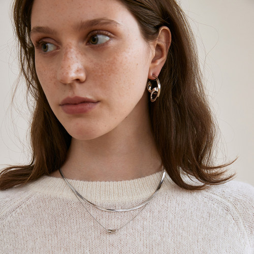 【秦岚同款】轻奢小众蛇骨双层链