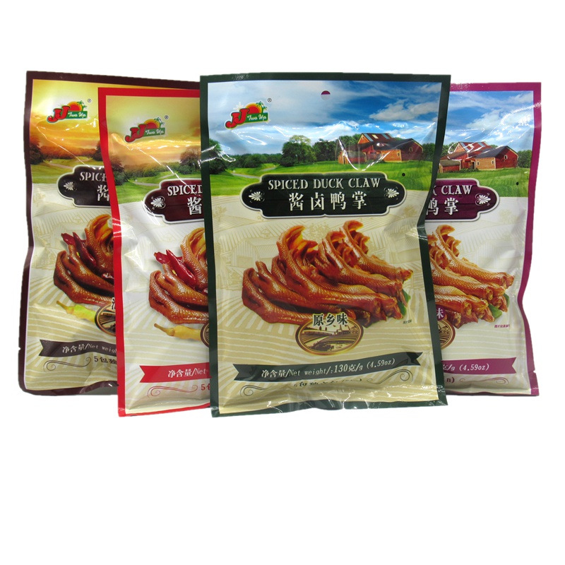 香港尊杰酱卤鸭掌130g泡椒原味