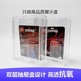 SDCC高端人仔展示盒 抗氧化 加厚亚克力 双层抽屉盒 适配各种sdcc