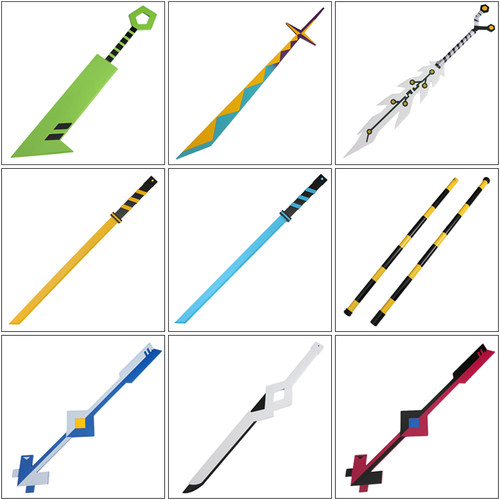 安迷修武器冷热流双刀木质