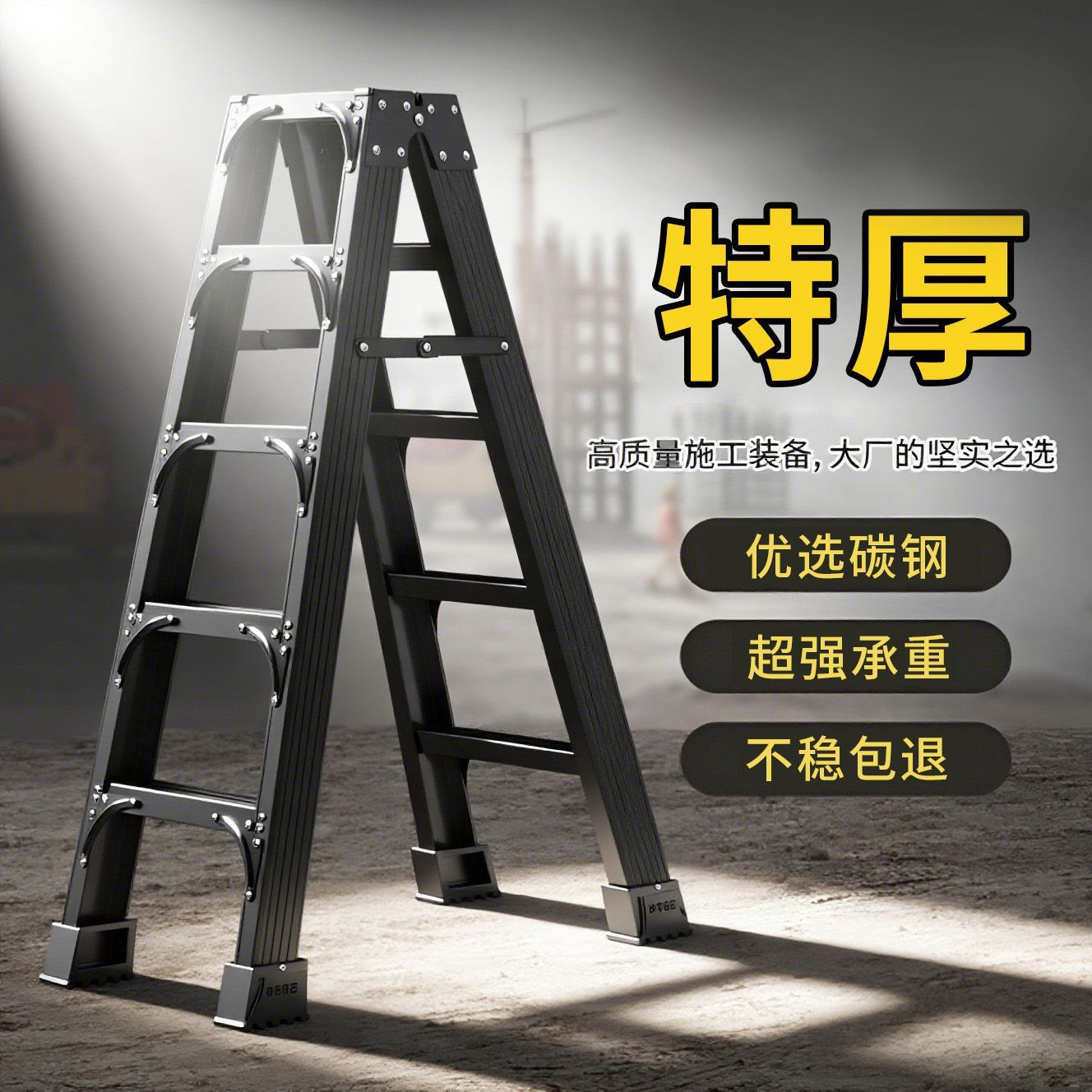 登高梯子家用折叠人字梯