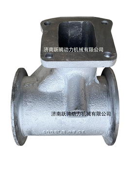 适济柴L8190ZLC AS8190ZLC-1型船用柴油机4008LB.09.01排气管