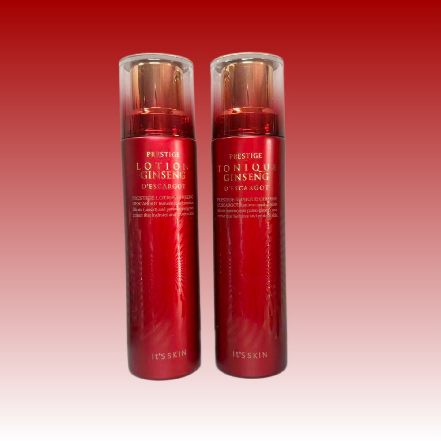 韩国it's skin伊思晶钻蜗牛爽肤水乳液140ml保湿嫩肤清爽不油腻