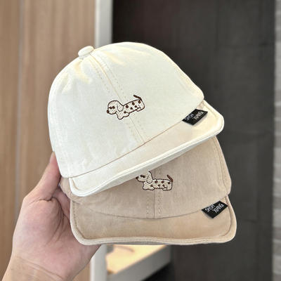 1-3岁宝宝春秋季百搭软檐鸭舌帽