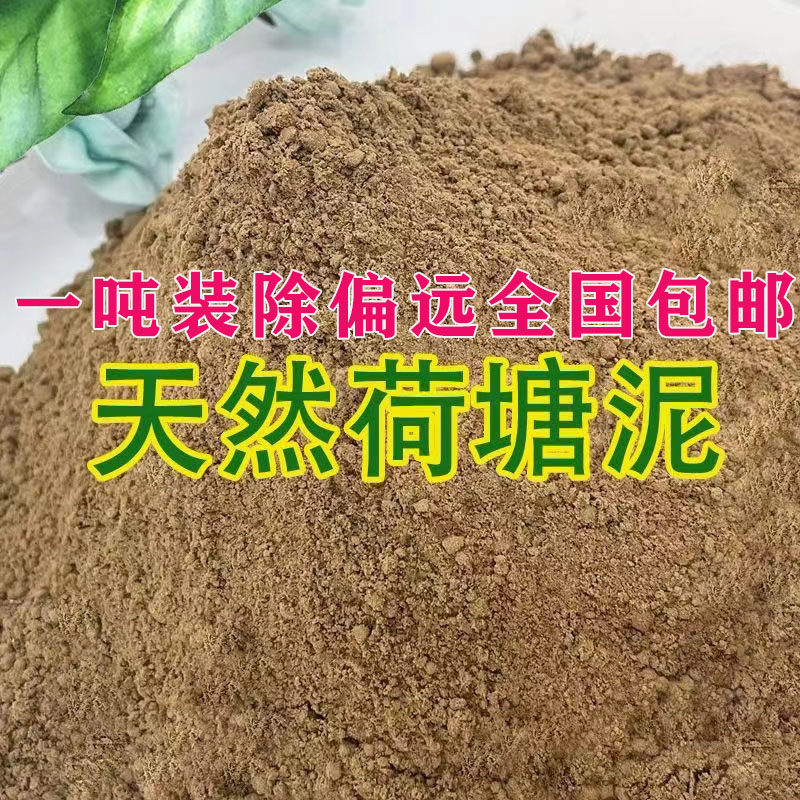 正宗一吨装纯天然包邮荷塘泥