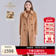 乔万尼羊驼毛保暖外套2025冬季 毛呢大衣高级保暖中长款 女EI4A559