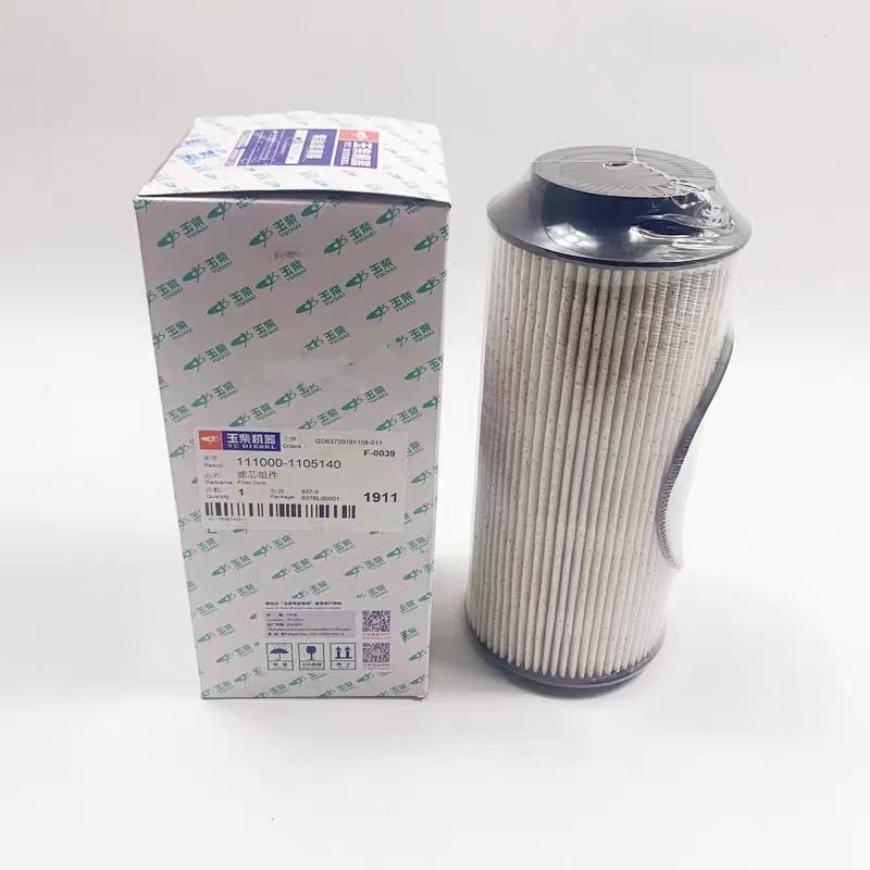 玉柴原厂国六K09K11发动机111000-1105140柴油滤清器乘龙福田江淮