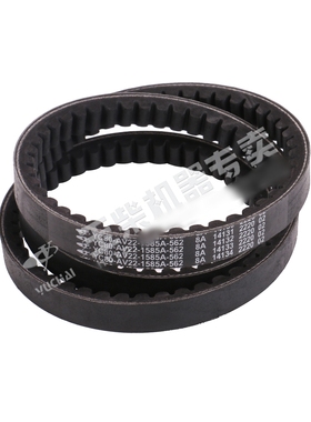 玉柴6108发动机风扇皮带YC80-AV22-1585A发电机水泵皮带徐柳工30