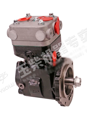 玉柴YC6L发动机原厂L53AC-3509100空气压缩机打气泵客货车工程机