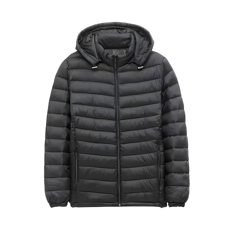 棉衣男装轻薄新款冬季中青年棉袄爸爸装大码羽绒棉服带帽防寒服