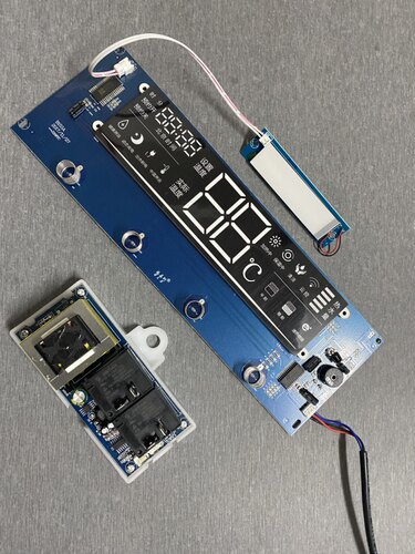 电热水器主板电源板GLS-JD08T电路板显示屏B153A