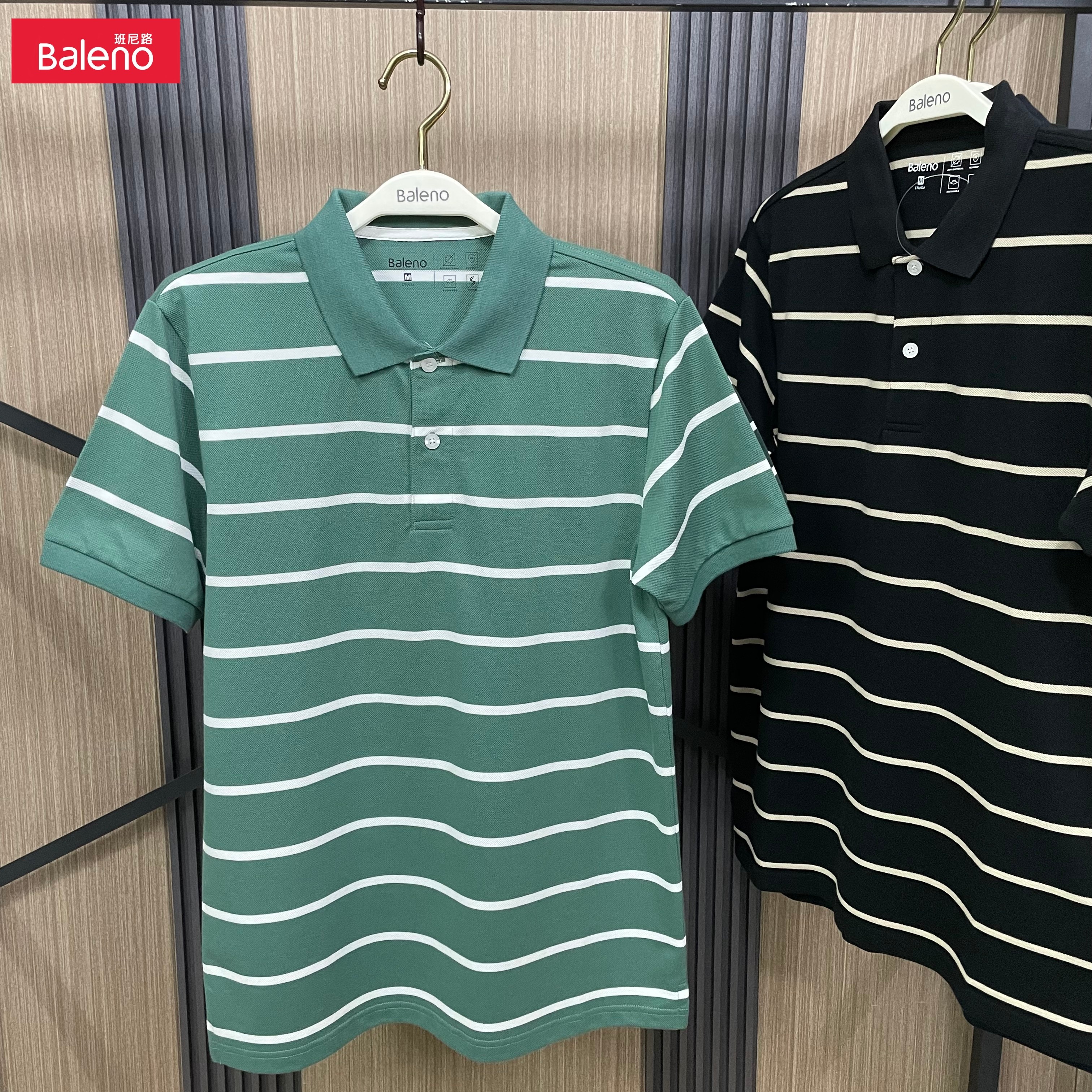 baleno班尼路男士短袖夏季Polo衫