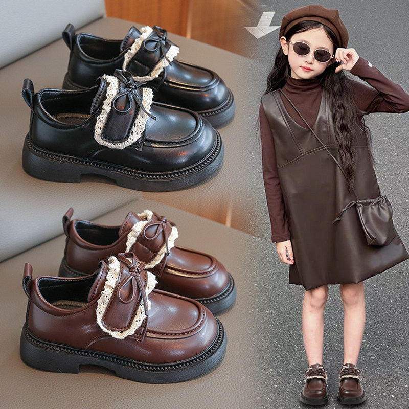 女童皮鞋2025秋季新款时尚儿童软底百搭公主鞋女孩英伦单鞋豆豆鞋,童鞋/婴儿鞋/亲子鞋,皮鞋,淘宝优惠券,粉丝福利购,淘宝优惠卷