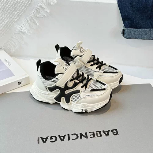 Спортивная обувь, дышащие детские летние туфли, мягкая подошва