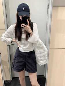 夏装女茶系穿搭一整套盐系轻熟炸街活泼减龄港风两件套装女2024年